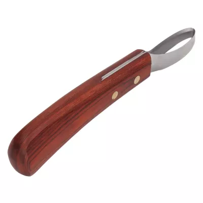 OEM Hoof Trimming Knife Customizable Stainless Steel Equine Farrier Tool Manual