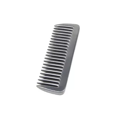Aluminum Alloy Horse Grooming Comb Portable Mane Tail Brush for Equestrian