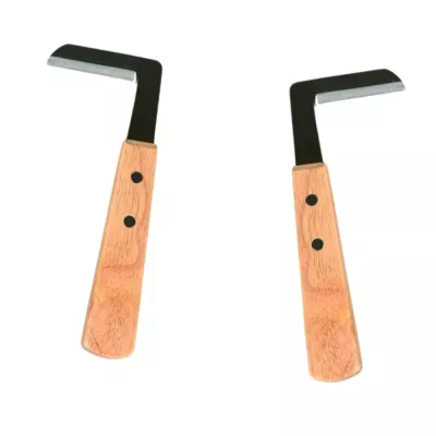 OEM Hoof Trimming Knife Carbon Steel Veterinary Tool for Horse Maintenance