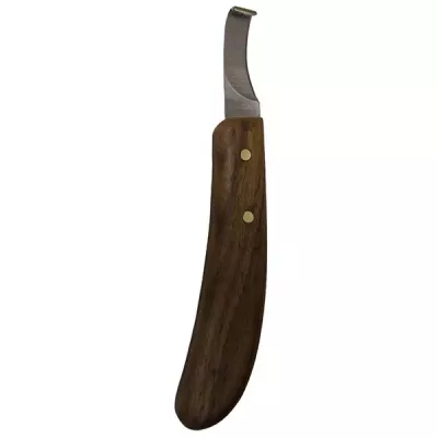 Sharp Stainless Steel Hoof Trimming Knife Right Handed Equine Veterinary Instrument