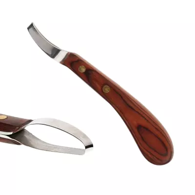 High Quality Stainless Steel Equine Hoof Trimming Knife Right Handed Farrier Instrument