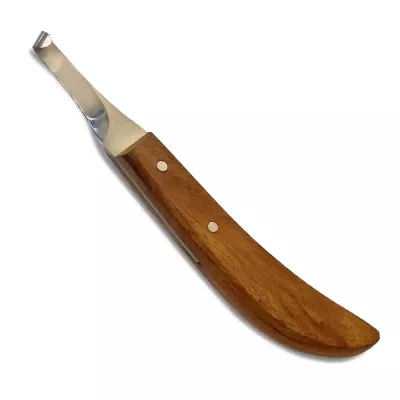 Couteau à parer manuel pour sabots, instrument de maréchal-ferrant équin, en acier inoxydable aiguisé