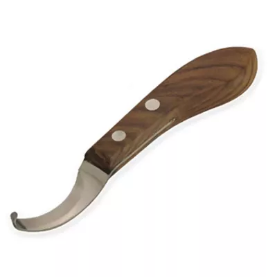 Equine Hoof Trimming Knife Stainless Steel Manual Veterinary Tool for Horse Care Grooming Instrument