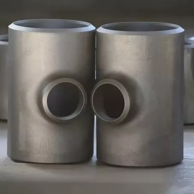 Painted Forged Steel Tee for Pipework