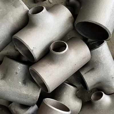 Custom Carbon Steel Tee for Chemical Processing