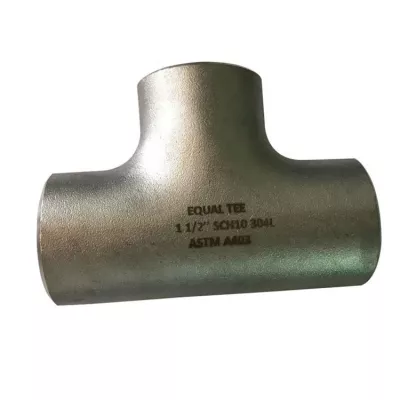 SCH5S Welded Tee for Pipework