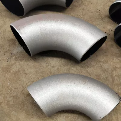 6-Inch SCH80 Carbon Steel 90 Degree Butt Weld Elbow