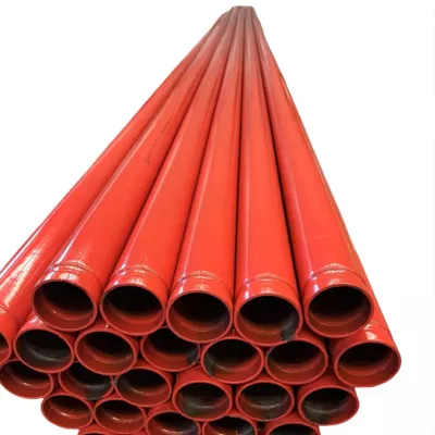 Epoxy Coated Grooved Sprinkler Steel Pipe