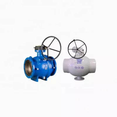 API6D Manual Flanged Trunnion Ball Valve Enquiry for Defined Media