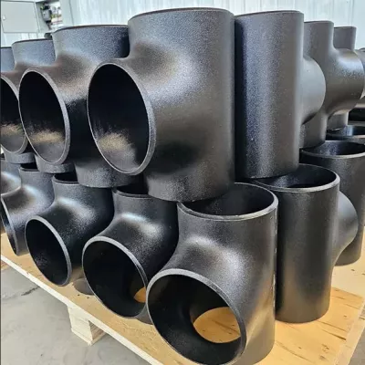 Painted Carbon Steel Equal Tee for Gas Piping