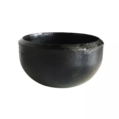 SCH80 / XS Carbon Steel Pipe End Cap | Black Painting Enquiry