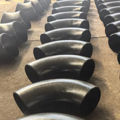Carbon Steel SCH80 90-Degree Long-Radius Welded Elbow