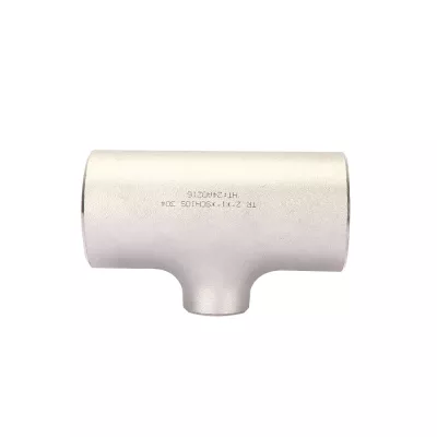 ANSI B16.9 A403 WP304L Stainless Steel Straight Pipe Tee