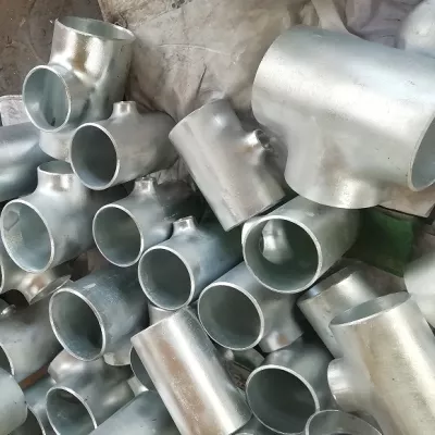 Painted Carbon Steel Tee for Fluid-Control Systems