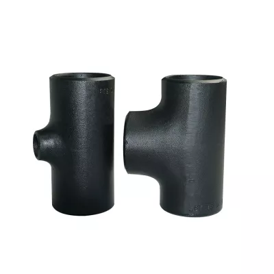 Carbon Steel Butt Weld SCH40 Seamless Equal Tee for Oil Piping