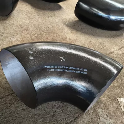 SCH80 Carbon Steel 60-Degree Butt-Weld Elbow