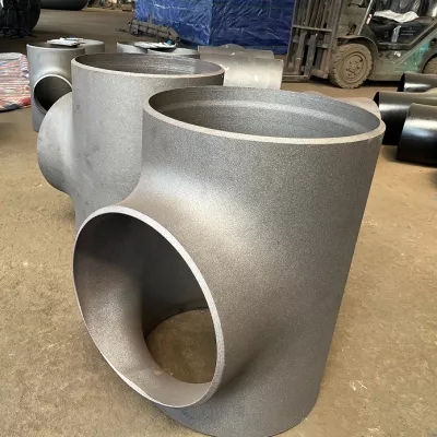 SCH40 Carbon Steel Tee for Industrial Steam Pipelines