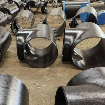 Painted Carbon Steel Equal Tee for Underground Water