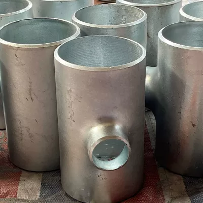 Carbon Steel Tee for Industrial Exhaust Systems