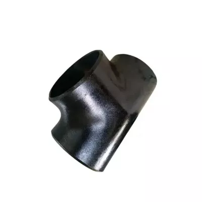 Black Painted Carbon Steel Equal Tee for Offshore