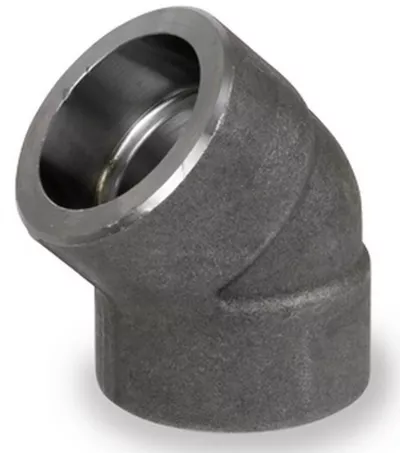 F316L Stainless Steel 45-Degree Socket-Weld Elbow