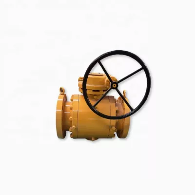 Industrial Cast Flanged Trunnion Ball Valve Enquiry