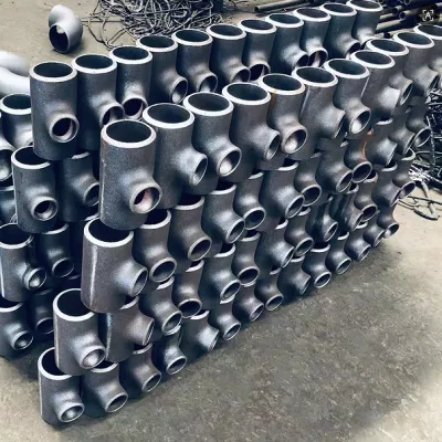 DN1500 Carbon Steel Welded Tee for Municipal Water