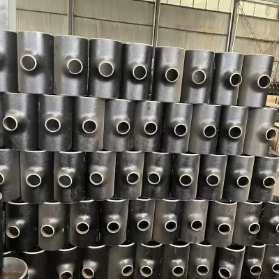 A234 WPB Carbon Steel Seamless Buttweld Tee Fitting for Chemical and Oil Enquiries