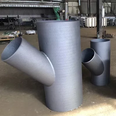 Carbon Steel Y-Type Tee for Oil and Gas Branch Piping
