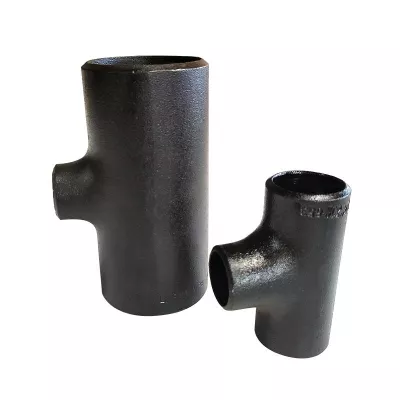 Painted Steel Tee for Steam Pipelines