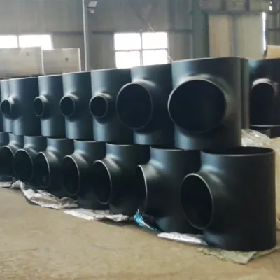 Painted Carbon Steel Equal Tee for Industrial Piping