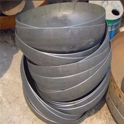 Coated WPB Carbon Steel Pipe Cap for Water Pipelines