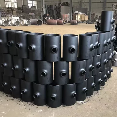 Custom Heavy-Wall Carbon Steel Tee for Pressure Vessels