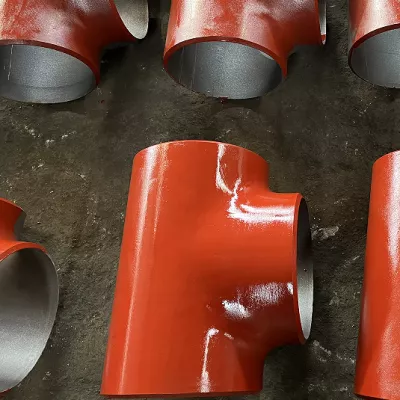 SCH160 Heavy-Wall Carbon Steel Tee for Gas Piping