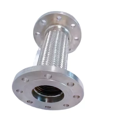 Offre Spéciale de tuyau BS tressé Flexible métal argent industrie acier inoxydable carré acier brides raccord de tuyau coulée 3 ans égaux