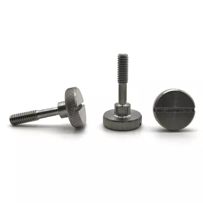 Knurled screw A2-70 Stainless Steel M4 M5 M6 Knurled Head Captive Screws Knurled Thumb Screw