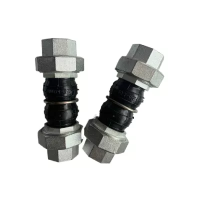 Joint de dilatation en caoutchouc fileté flexible de DN25-DN3000 de qualité exceptionnelle joint de connexion de joint de dilatation de tuyau flexible