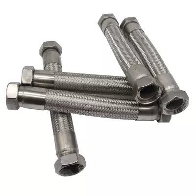 Fabricant professionnel personnalisé taille 304 tuyau en métal Flexible tressé en acier inoxydable tuyau de 3 pouces tuyaux en métal flexibles