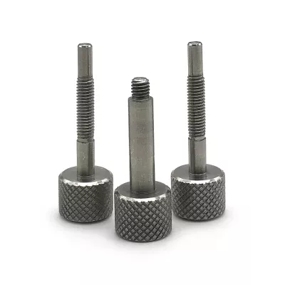 Tornillo de pulgar moleteado M6 de acero inoxidable