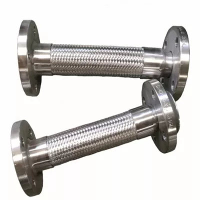 Tuyau en métal flexible tressé en fil d'acier inoxydable de conception de haute qualité tailles de tuyau tressé en acier inoxydable