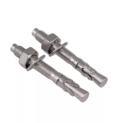 Perno de anclaje de cuña M20 M10 M12 M36 DIN 529 Pernos de anclaje de hormigón de acero inoxidable Perno de anclaje de expansión