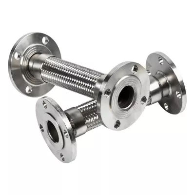 Tuyau flexible en métal ondulé tressé en métal tressé 304 pour le béton