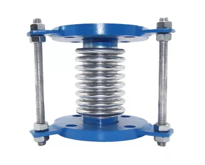 Compensateur de soufflet en métal en acier inoxydable Dn25-Dn3000 Joint de dilatation en métal à soufflet à bride flexible