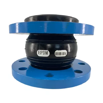 Raccord de tuyau accouplement joint de soufflet d'expansion caoutchouc Flexible Oem rond forgé métal soufflet joint de dilatation avec bride