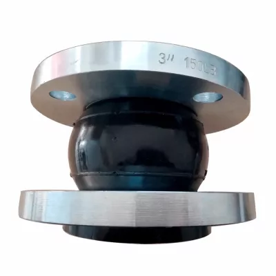 Joint de dilatation flexible en caoutchouc à soufflet et brides DN100 PN16, type Malaisie