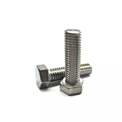 M6 M8 M10 M12 M16 Perno hexagonal y tuerca de acero inoxidable