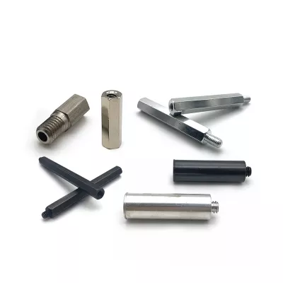 Separadores hexagonales de metal y latón personalizados, m2, m3, m4, m5, m6, de aluminio, de acero inoxidable, macho y hembra