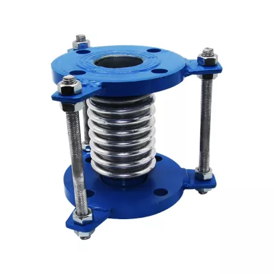 Soufflet en acier inoxydable d'échappement de haute qualité au meilleur prix Soufflet en métal Joint de dilatation de tuyau Soufflet flexible avec bride