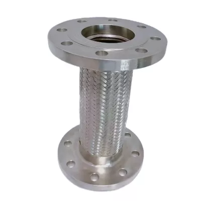 304 tuyau en métal en acier inoxydable flexible connexion d'eau tuyau de vapeur en fil d'acier pour compresseur d'air