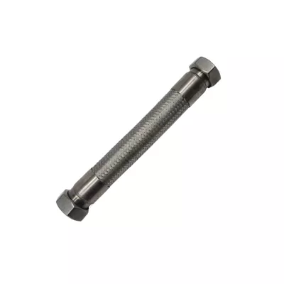 Tuyau flexible tressé d'acier inoxydable/tuyau en métal avec fileté relient l'acier inoxydable 304